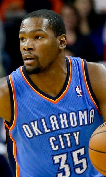 Durant leads streaking Thunder past Bulls